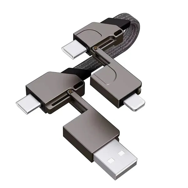4-In-1 Data Cable Portable Key Chain Pd60W