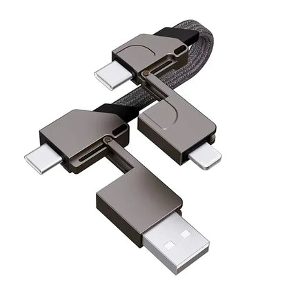 4-In-1 Data Cable Portable Key Chain Pd60W
