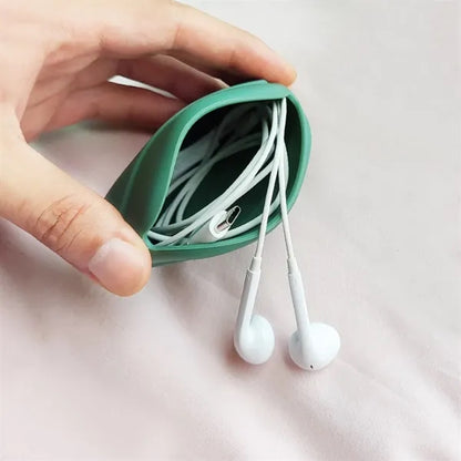 Portable Bag For Charging Wired Earphones