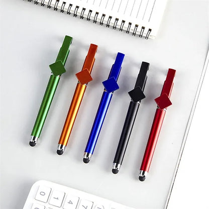 2 In 1 Stylus Pen For Touch Screen With Mobile Holder