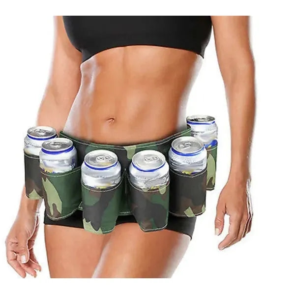 Beer Belt Waist Strap with Buckle
