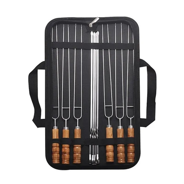 10pc Barbecue Skewers Kit