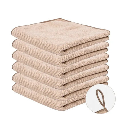 Microfiber Cleaning Cloths, Assorted Colors