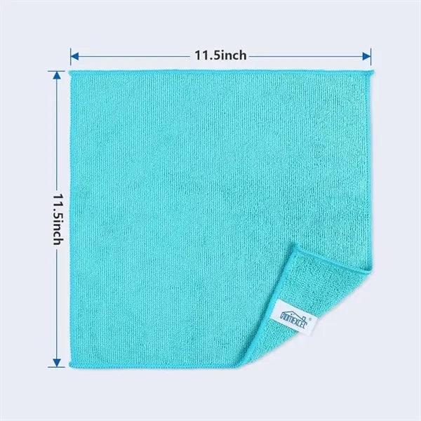 Microfiber Cleaning Cloths, Assorted Colors