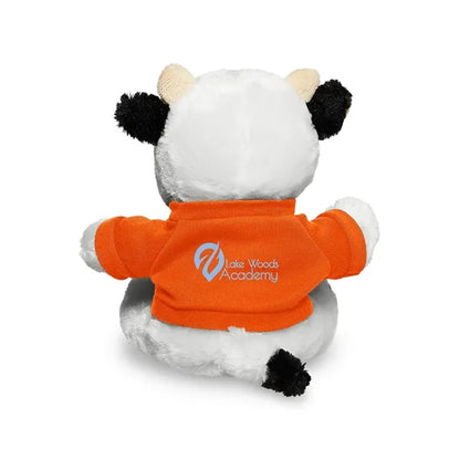 7" Plush Cow With T-Shirt