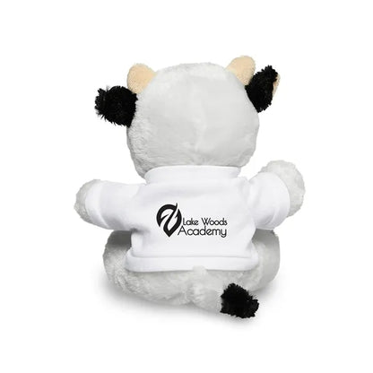 7" Plush Cow With T-Shirt