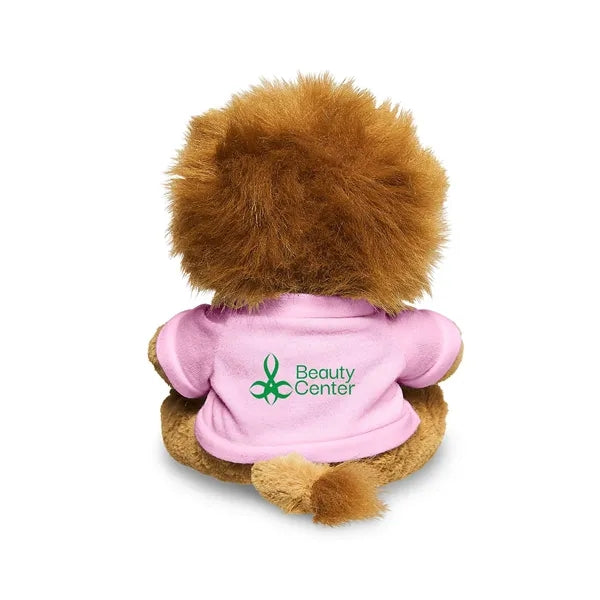 7" Plush Lion With T-Shirt