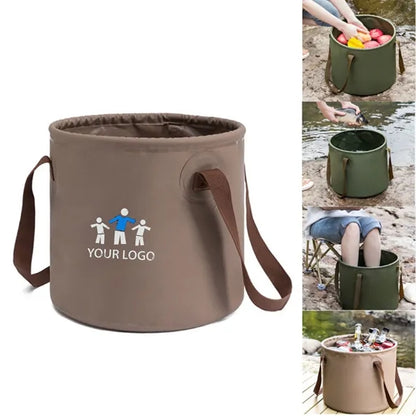 20L Outdoor Camping Handle Folding Bucket
