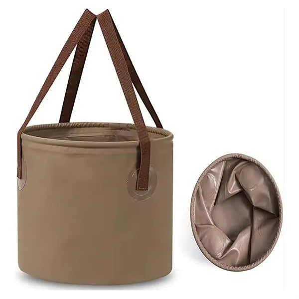 20L Outdoor Camping Handle Folding Bucket