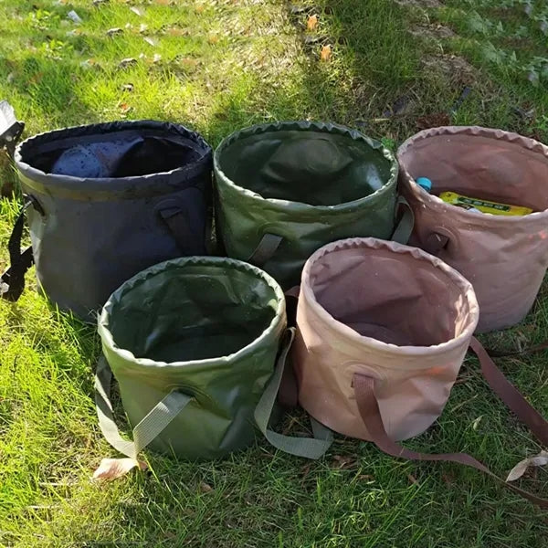 20L Outdoor Camping Handle Folding Bucket