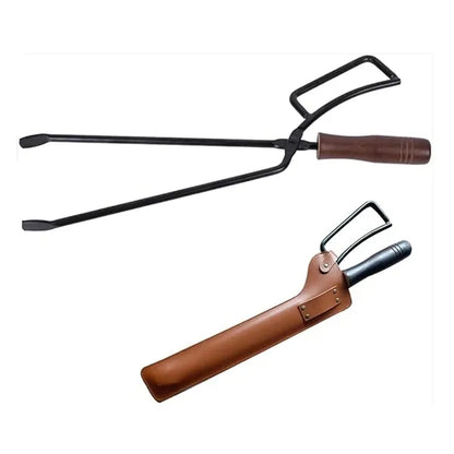 Stainless Steel Grill Tongs With Protective Sleeve