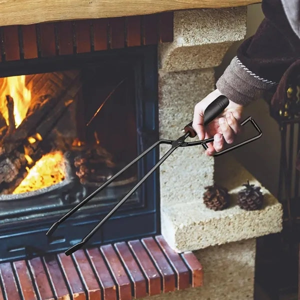 Stainless Steel Grill Tongs With Protective Sleeve