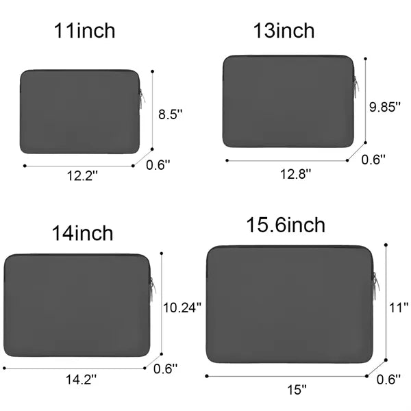 15.6 Inch Neoprene Laptop Sleeve Case