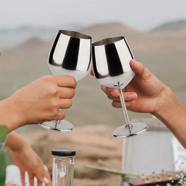 18OZ Stainless Steel Wine Glass