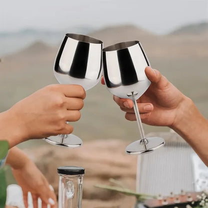 18OZ Stainless Steel Wine Glass