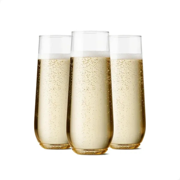 9oz Plastic Champagne Flute