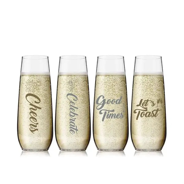 9oz Plastic Champagne Flute