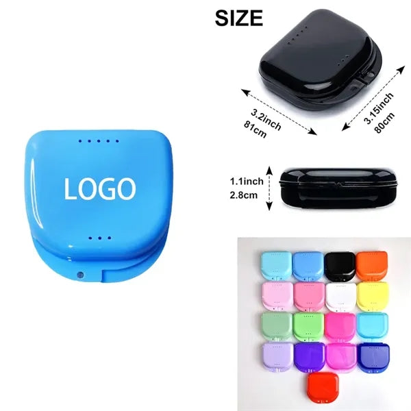 Dental Retainer Case with Vent Holes