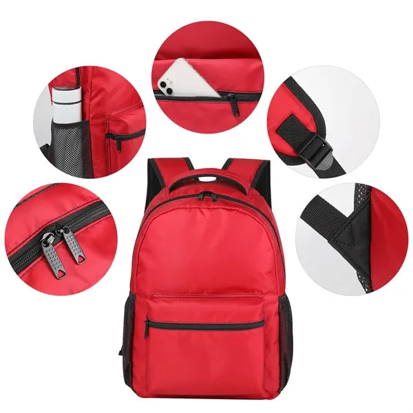 Full Color Dye Sublimated Backpack ( 12.5'' x 6'' x 17'' )
