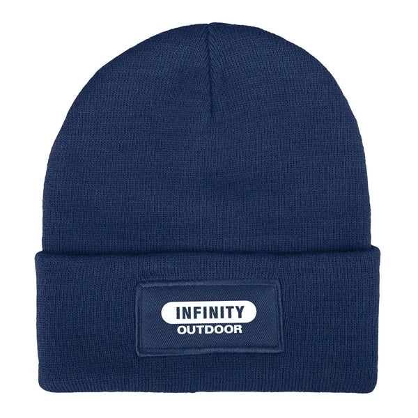 Recycled Cuffed Knit Beanie