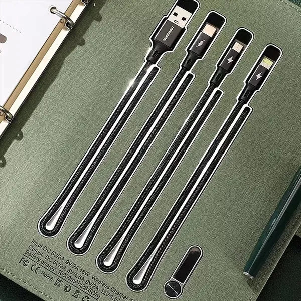8000Mah Charging Notebook With Usb Drive Gift Set