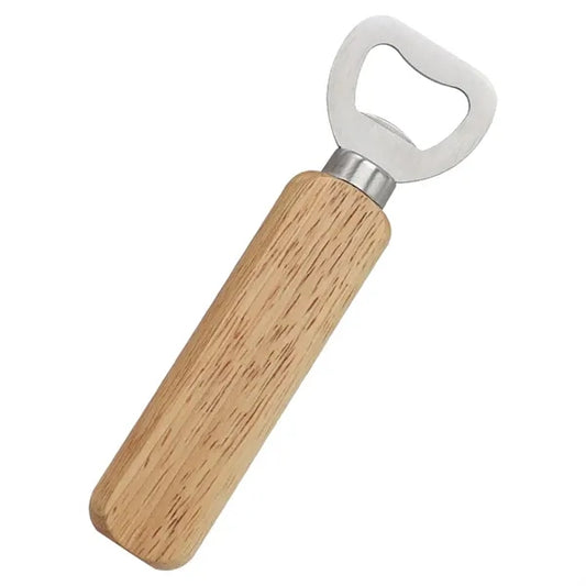 Wooden Handle Beer Bottle Opener