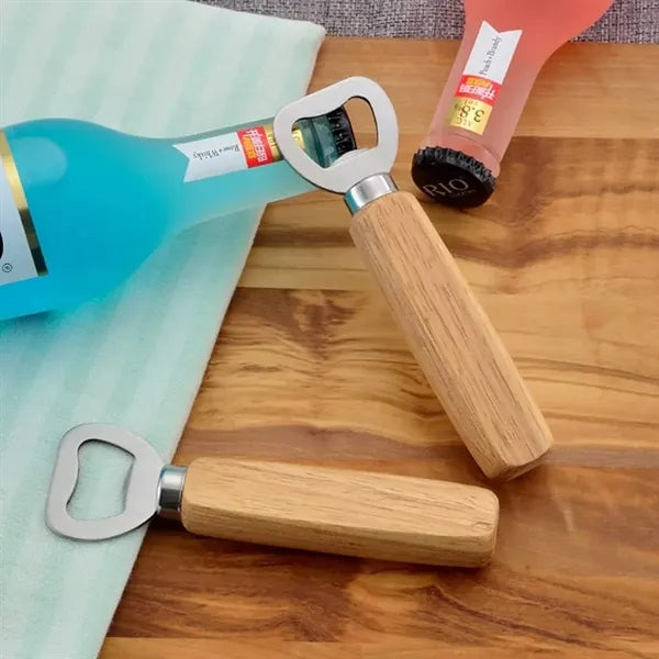 Wooden Handle Beer Bottle Opener