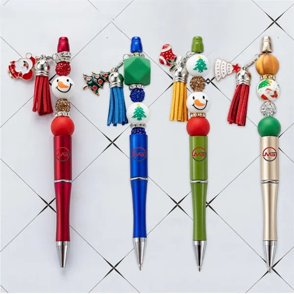 Christmas Beadable Pens