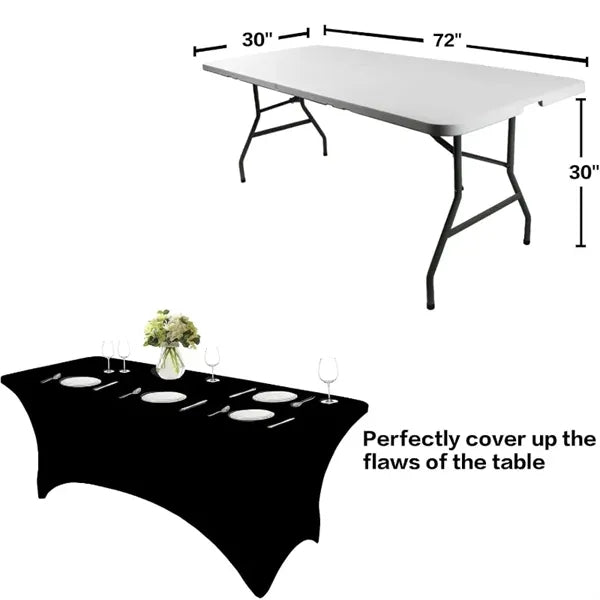 Stretch Fitted Table Cloths for Events