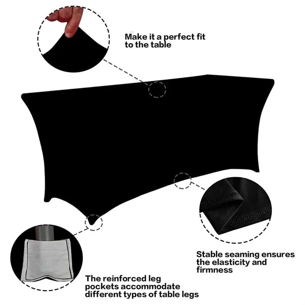 Stretch Fitted Table Cloths for Events