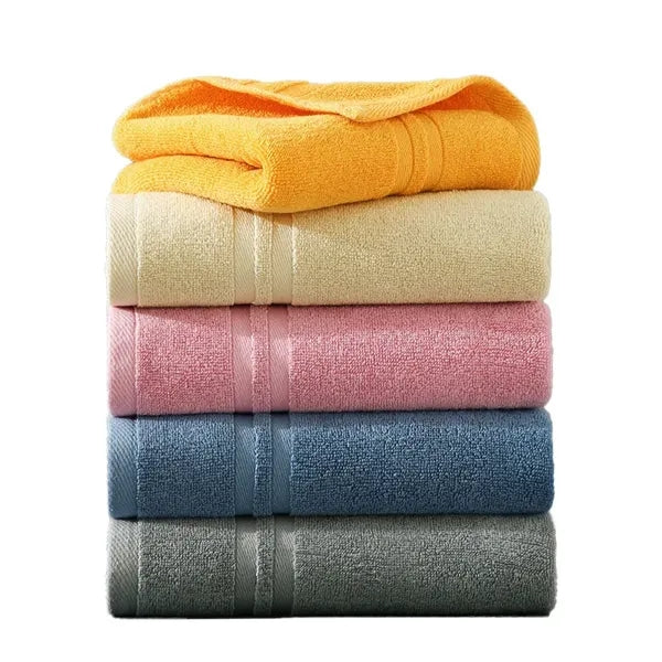 Luxury Cotton Bath Towels, Soft and Absorbent