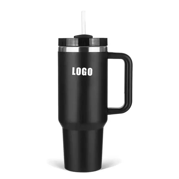 Premium Insulated Travel Tumbler with Straw