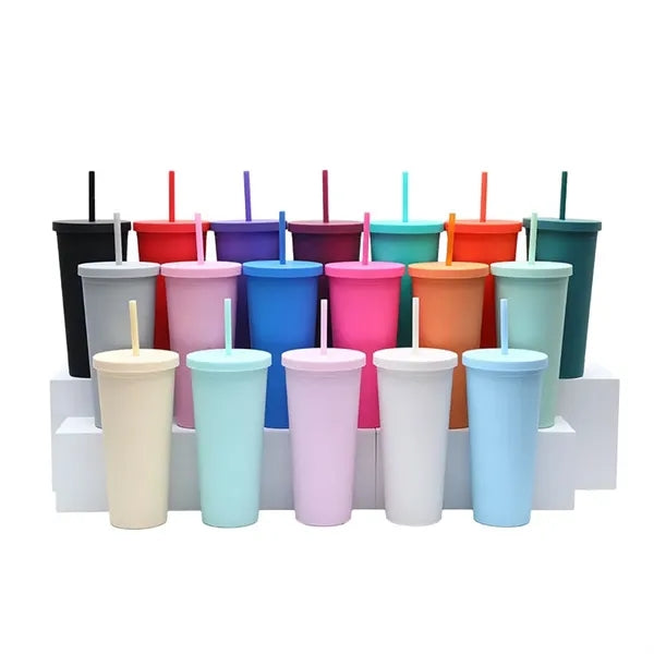 Trendy Cartoon Double-Walled Tumbler
