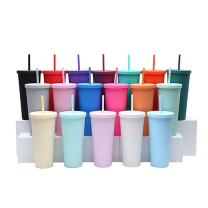 Trendy Cartoon Double-Walled Tumbler
