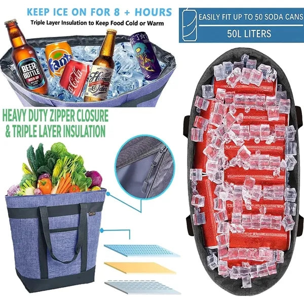 Insulated Cooler Tote Bag