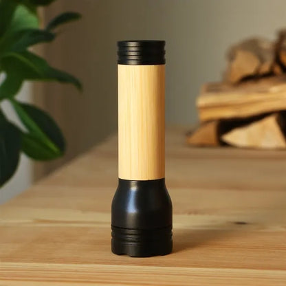 Bamboo Rechargeable Flashlight