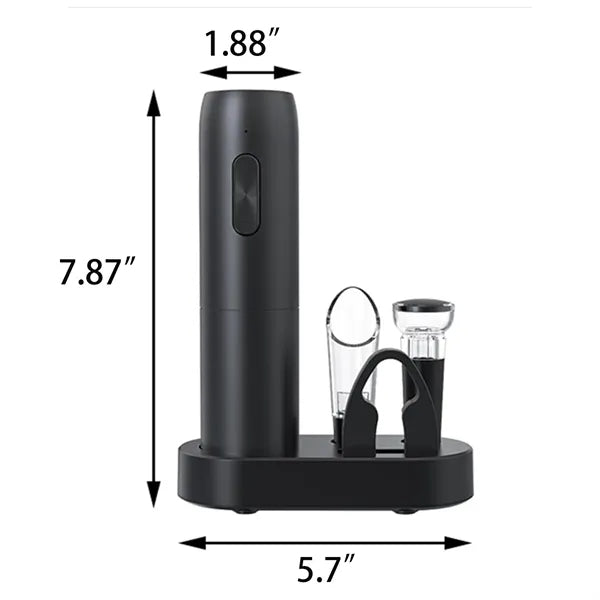 Cordless Wine Bottle Opener Electric Kitchen Tools Usb Set