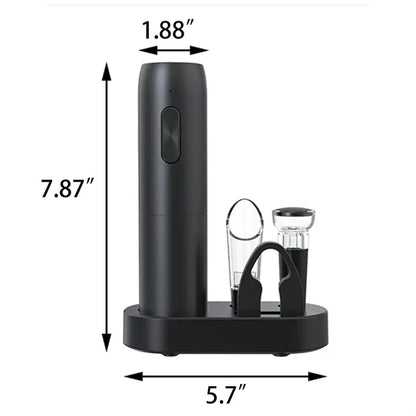 Cordless Wine Bottle Opener Electric Kitchen Tools Usb Set