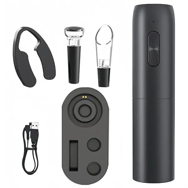 Cordless Wine Bottle Opener Electric Kitchen Tools Usb Set