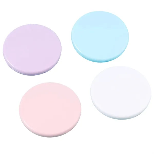 Portable Travel Handheld Makeup Round Mirror