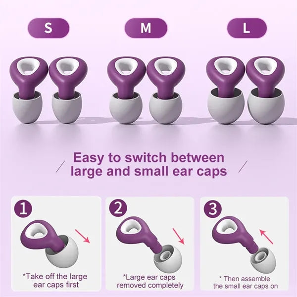 Silicone Diaphragm Noise Cancelling Earplugs