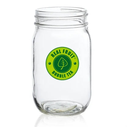 16 oz. Mason Jar Drinking Glass