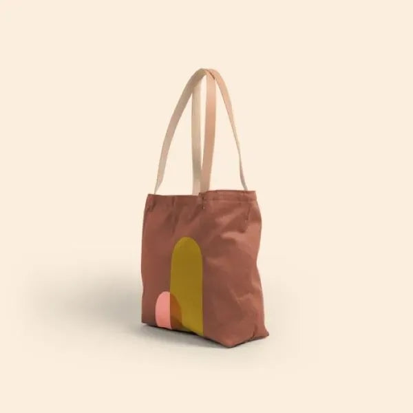Daily Grind Super Size - Colored Canvas with Leather Handles