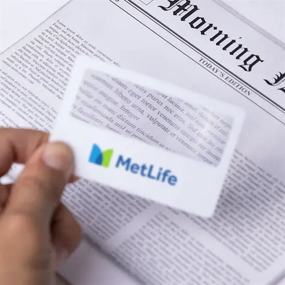 Portable Magnifier Wallet Card