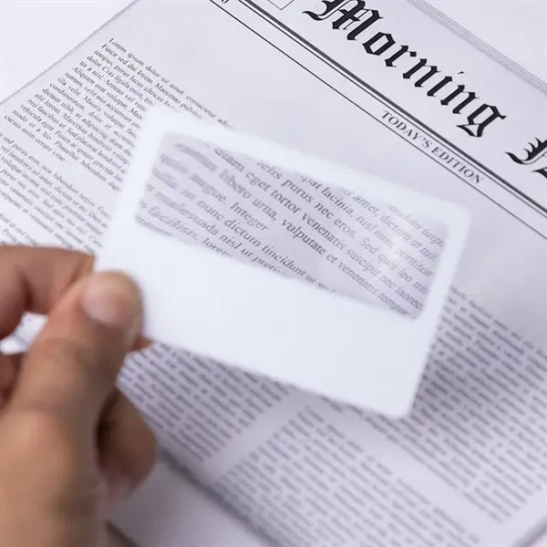 Portable Magnifier Wallet Card