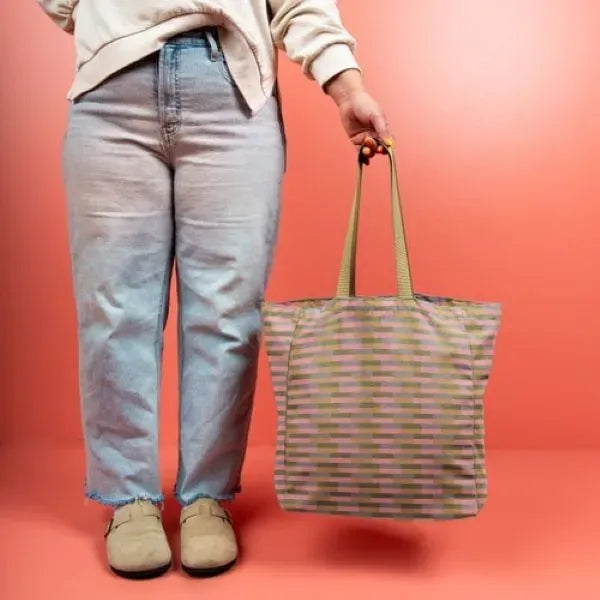 ALL THAT GROCERY TOTE - 4CP PIGMENT DYED CANVAS