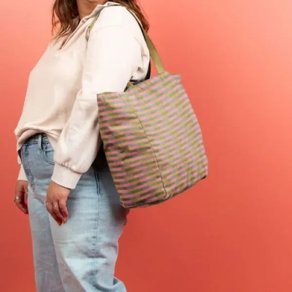 ALL THAT GROCERY TOTE - 4CP PIGMENT DYED CANVAS