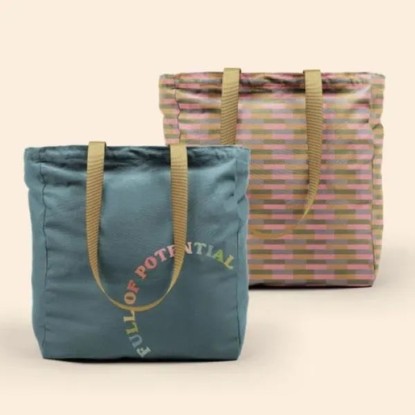 ALL THAT GROCERY TOTE - 4CP PIGMENT DYED CANVAS