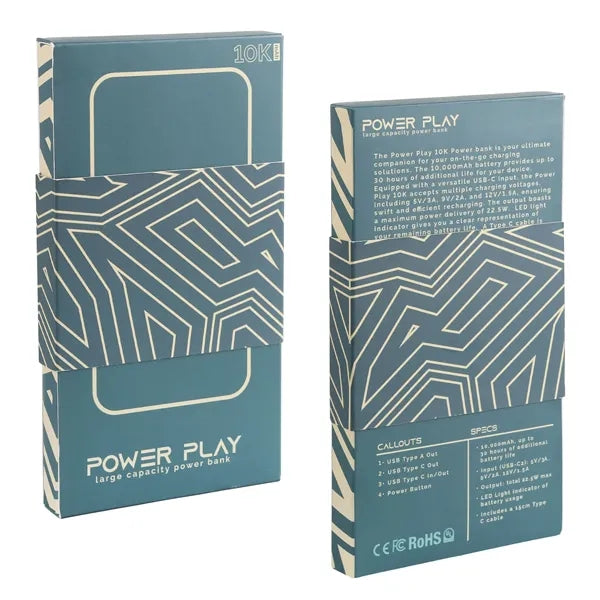 Power Play 10K Power Bank