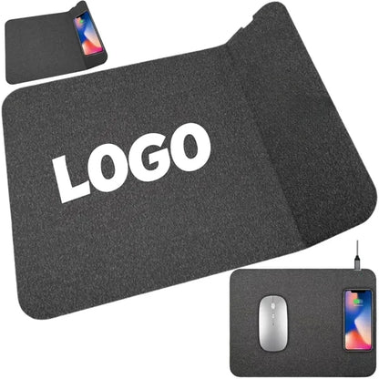 Multifunctional Wireless Charging Mouse Pad Business Office